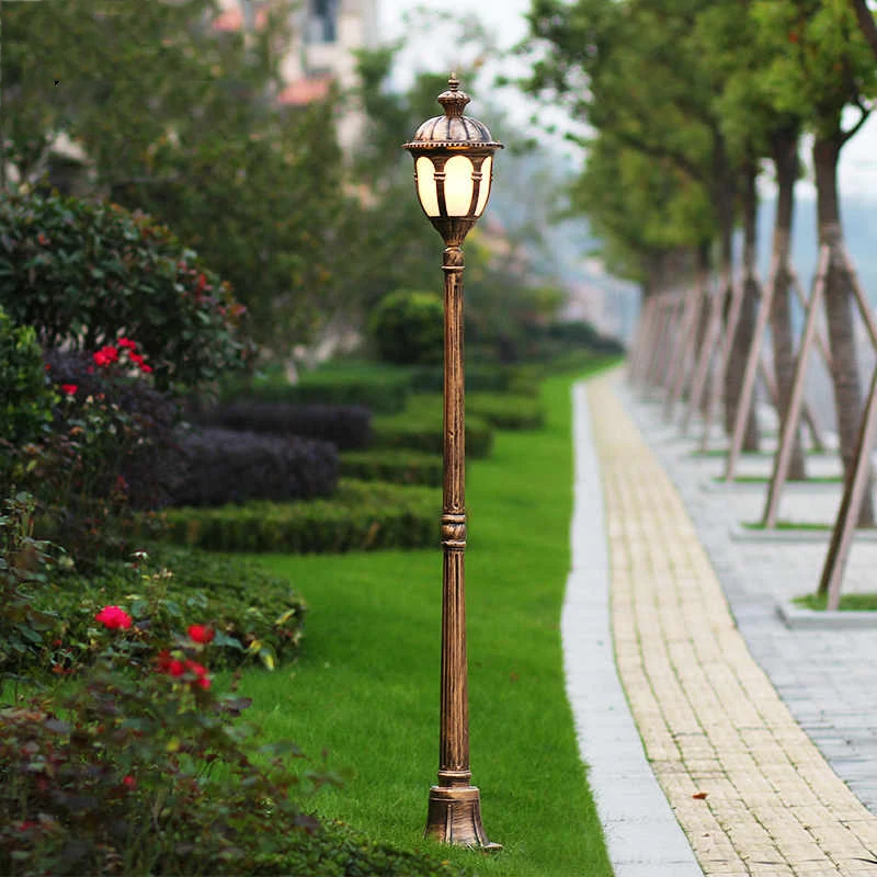 Imagem -03 - Outdoor Waterproof Aluminum Street Lamp High Pole Road Lamp Jardim 1.8m