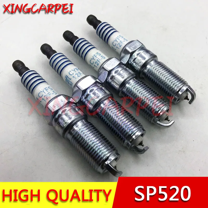 4pcs/lots Car Spark Plug  CYFS-12F-5 for Ford Ecosport 2014 2015 2016 2017 2018 2019 2020 Auto Part