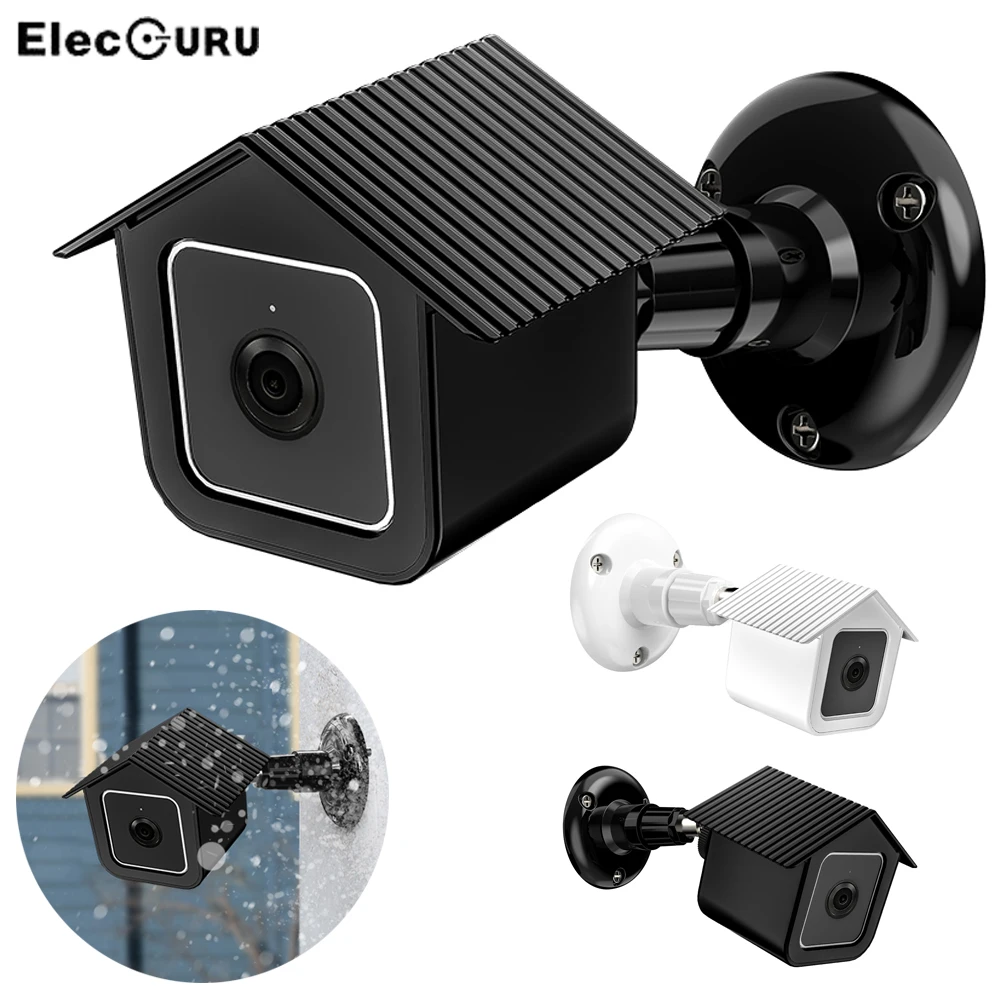 Chống Thấm Nước Treo Tường Cho Wyze Cam V3 Camera Thông Minh, Bảo Vệ Nhựa Ốp Lưng Giá Đỡ Tạo Khả Năng Xoay Tròn 360 Độ