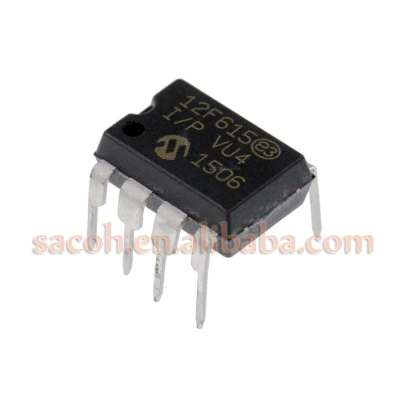 

5PCS/Lot New OriginaI PIC12F615-I/P 12F615-I/P or PIC12F615-E/P 12F615-E/P or PIC12F615 DIP-8 8-Bit CMOS Microcontrollers