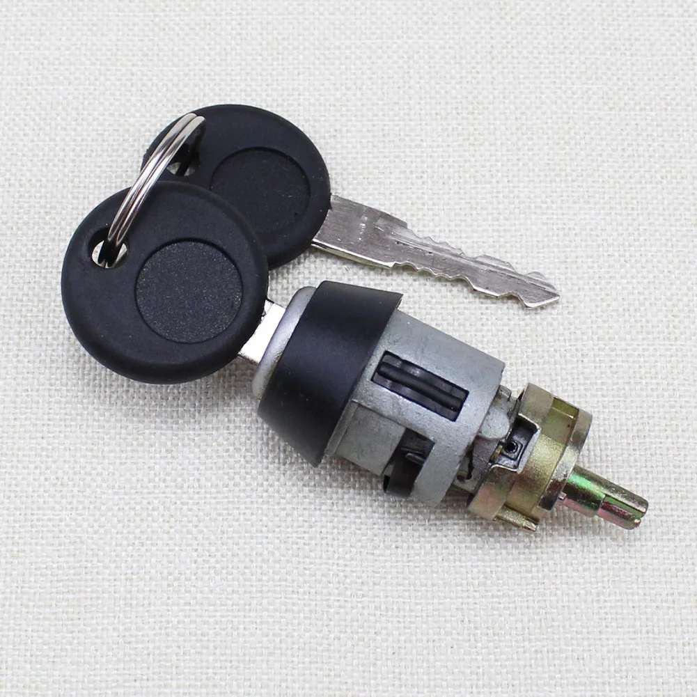 

KUMMYY Steering Ignition Switch Lock Cylinder with key 1H0905855A fit for VW Cabrio Golf Transporter Rabbit Vanagon