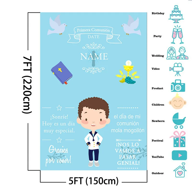 Mocsicka 베이비 샤워 사진 배경 하늘 무지개 장식 스타일 어린이 초상화 사진 벽지 사진 소품 배너
