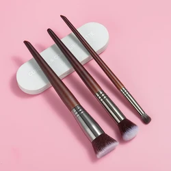 Bethy Beauty 3 PCS Brush Set Foundation For Liquid  Cosmetics Blending Brush Shadow Base Concealer Brush Detail Makeup