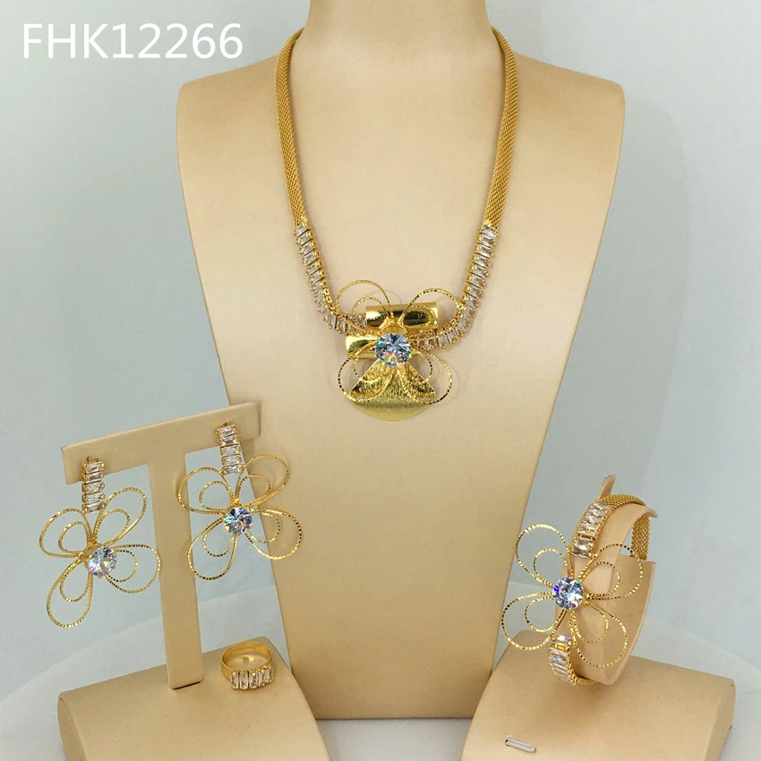 

Ювелирные изделия Yuminglai, ювелирные наборы Стразы для женщин FHK12266