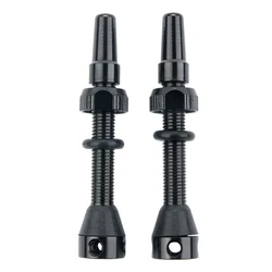 Marke Neue 1 Paar 44mm Tubeless Luft Ventil für Rennrad MTB Tubeless Ventil Stem Fahrrad Für MTB Fahrrad zubehör