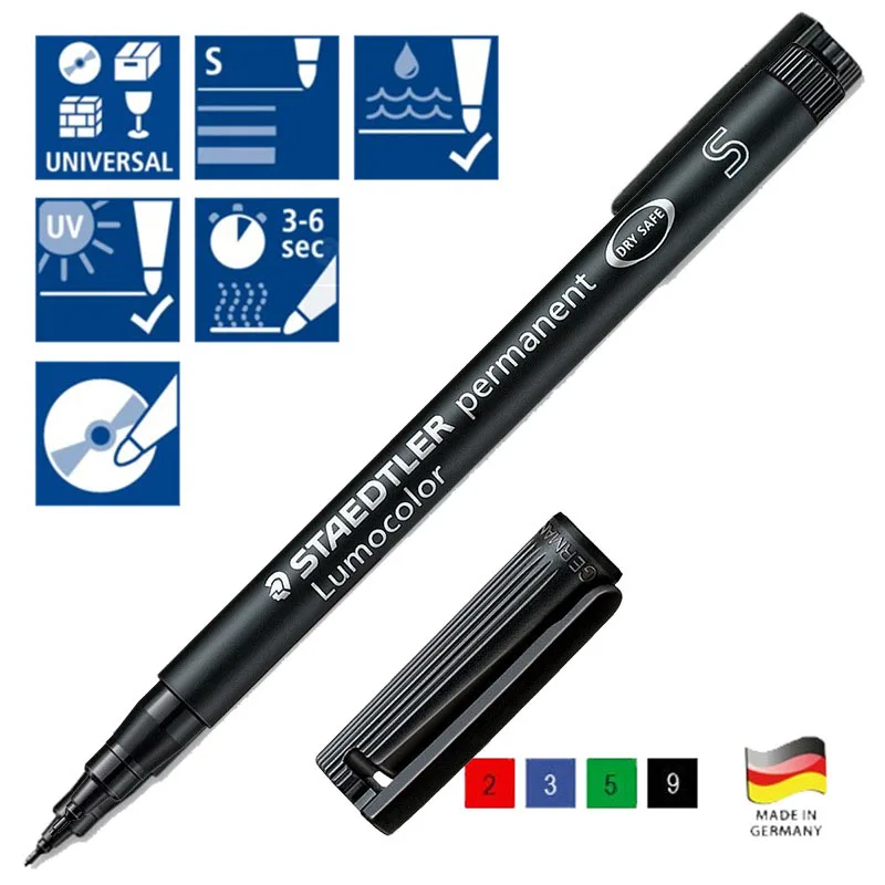 مراجعة تفصيلية لقلم STAEDTLER Lumocolor: الأفضل في السوق