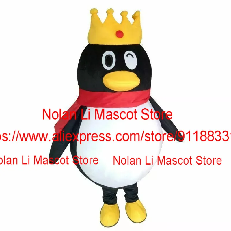 Fashion Design pinguino mascotte Costume Cosplay Cartoon Set festa di compleanno per adulti Fancy Dress Ball Halloween Holiday Giftby1112