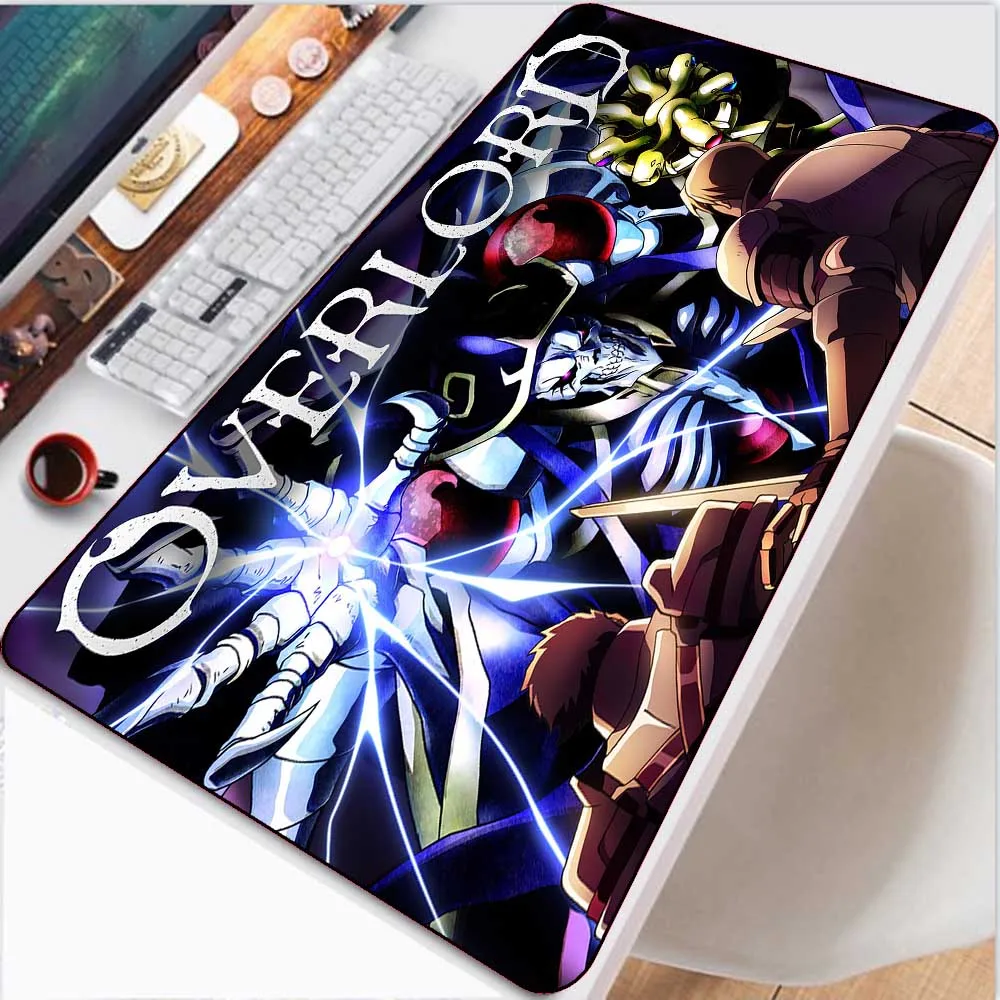 Popular Game Overlord Mouse Pad Xxl Gamer Decoration Computer Game Pad with Keyboard Carpet Gaming Accessories Gaming Mouse Pad