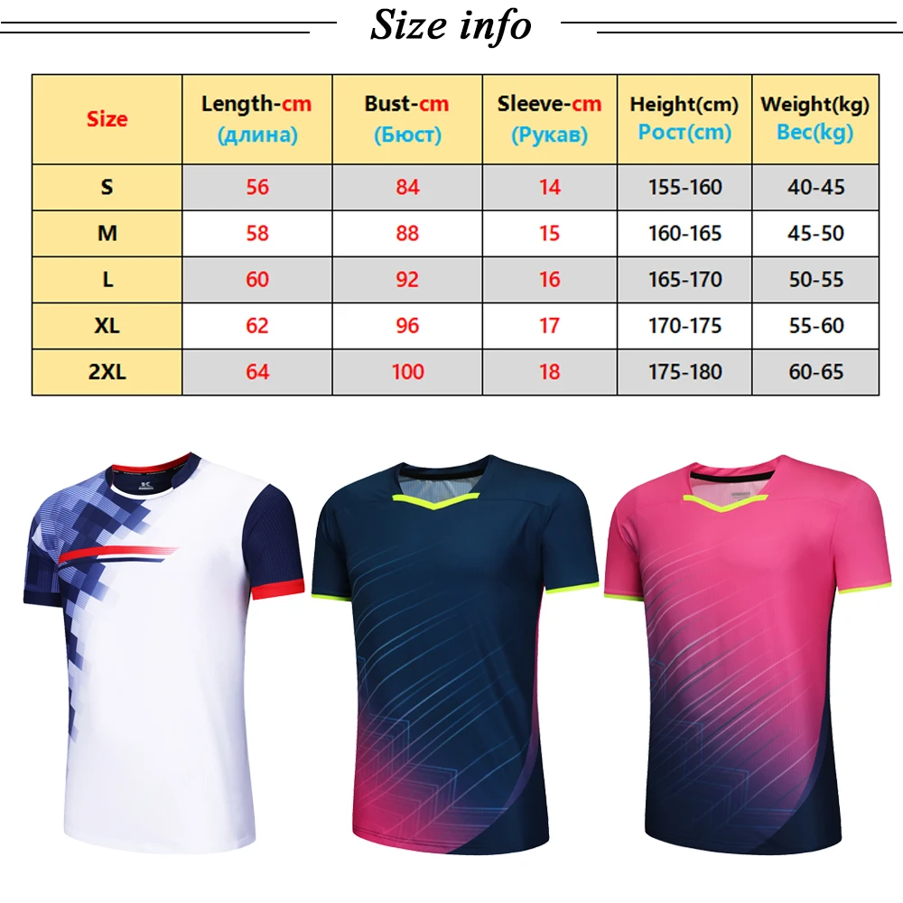 Breathable Badminton Shirt Table Tennis Uniforms Tennis Quick Dry Running Sport Short Sleeve Training Women Game Tee