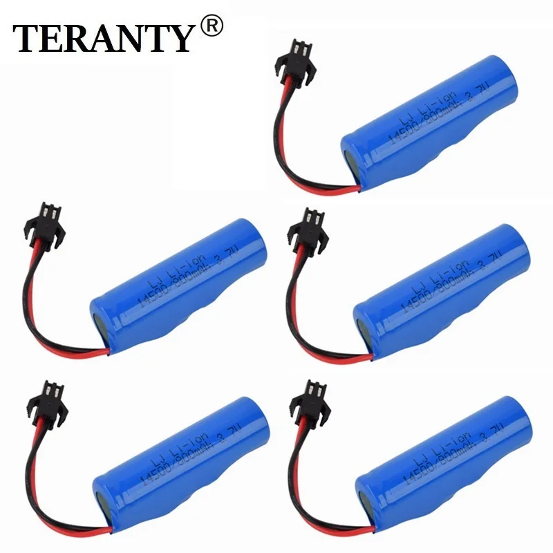 Original 3.7v 800mah lipo battery For JJRC C2 D828 RC Car Parts 14500 SM-2P For RC Stunt Dump Car Battery Toys Accessories