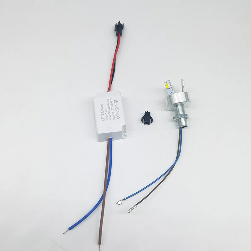 LED bulb LED Chip Lamp AC 220V 110V with driver Crystal light source 3W 5W IC Led Light Bulb Flood lighting LED Chip Diode