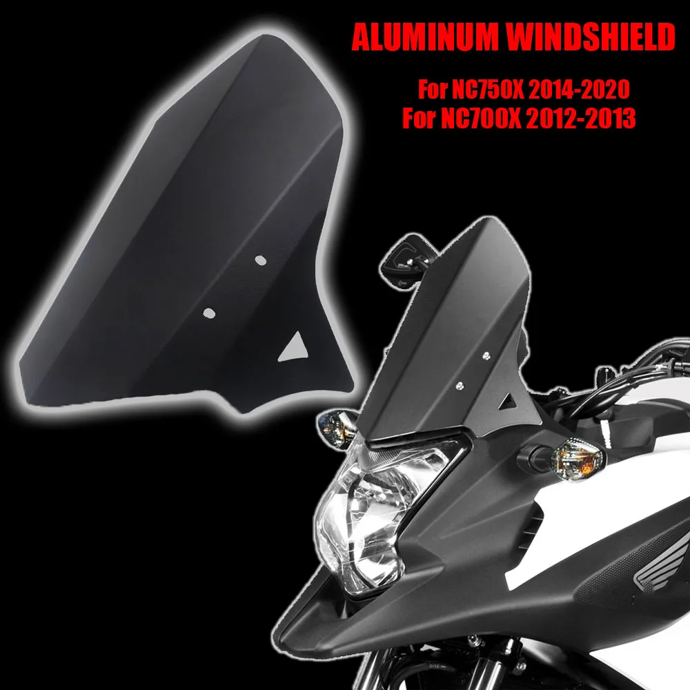 

Motorcycle Windscreen Windshield Front Guide Plate Wind Screen Deflector Protector For HONDA NC750X NC 750X 2014 - 2020 NC 750 X