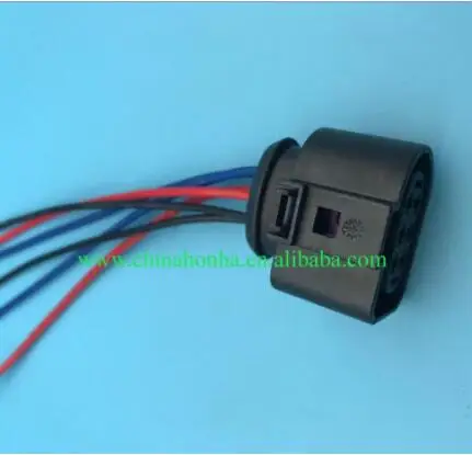 

Free shipping LSU 4.2 sensor connector pigtail 1J0973733 6-way 350 Plug wiring harness 1J0 973 733