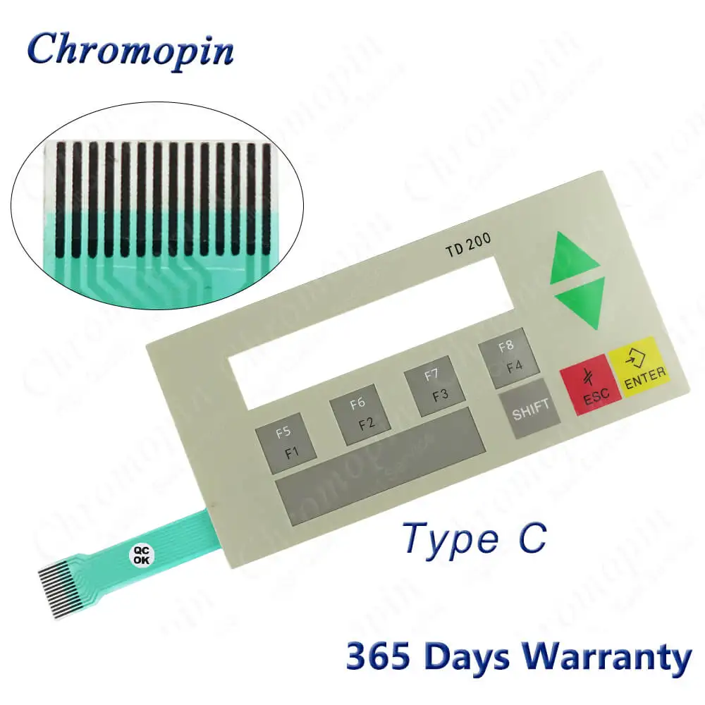 Imagem -04 - Teclado de Membrana para 6es7 6es72720aa30-0ya0 272-0aa30-0ya0 6es7272-0aa30-0ya1 6es7 272-0aa30-0ya1 Td200 Interruptor com Habitação
