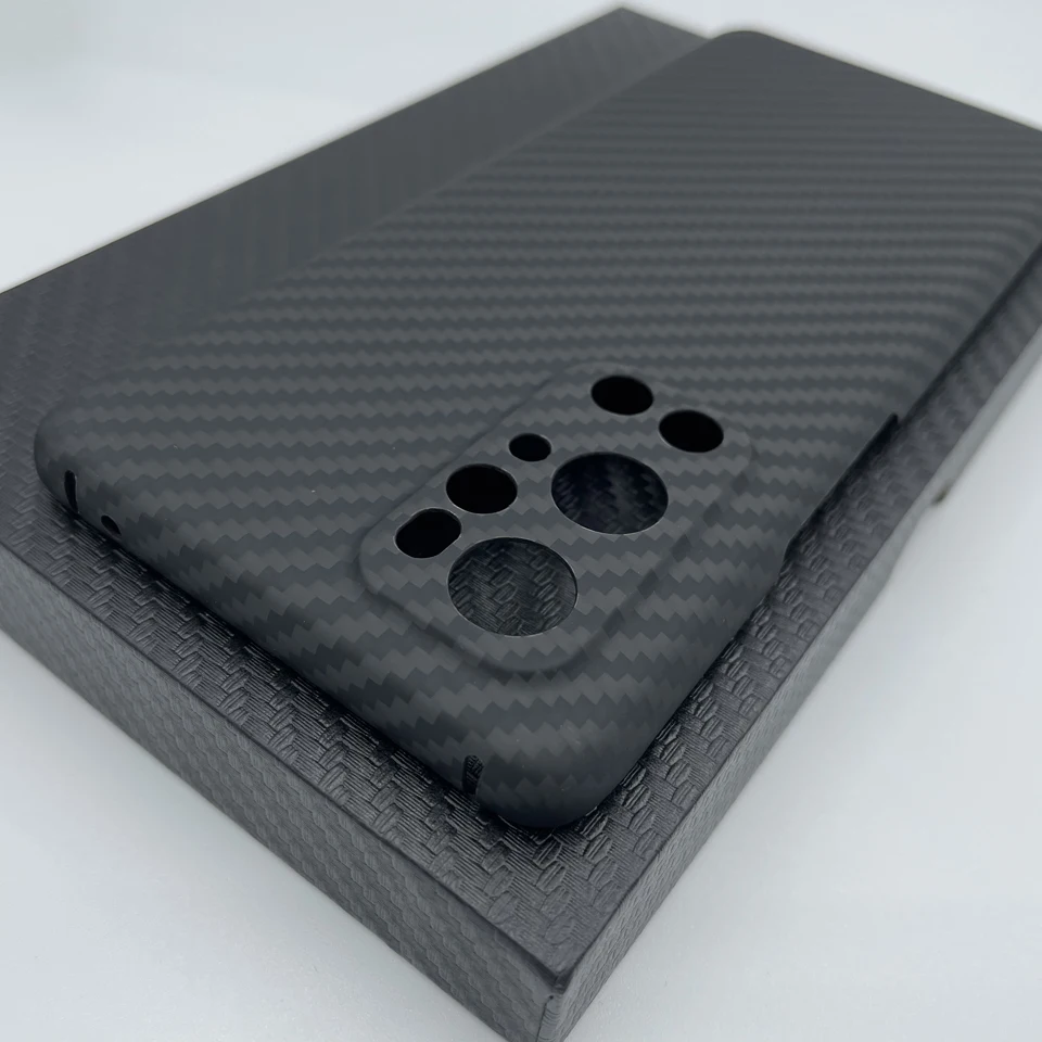 Real Carbon Fiber Protective Case for OnePlus 9 Pro Ultra-thin Anti-fall Pure Carbon Fiber Phone Case Hard Cover