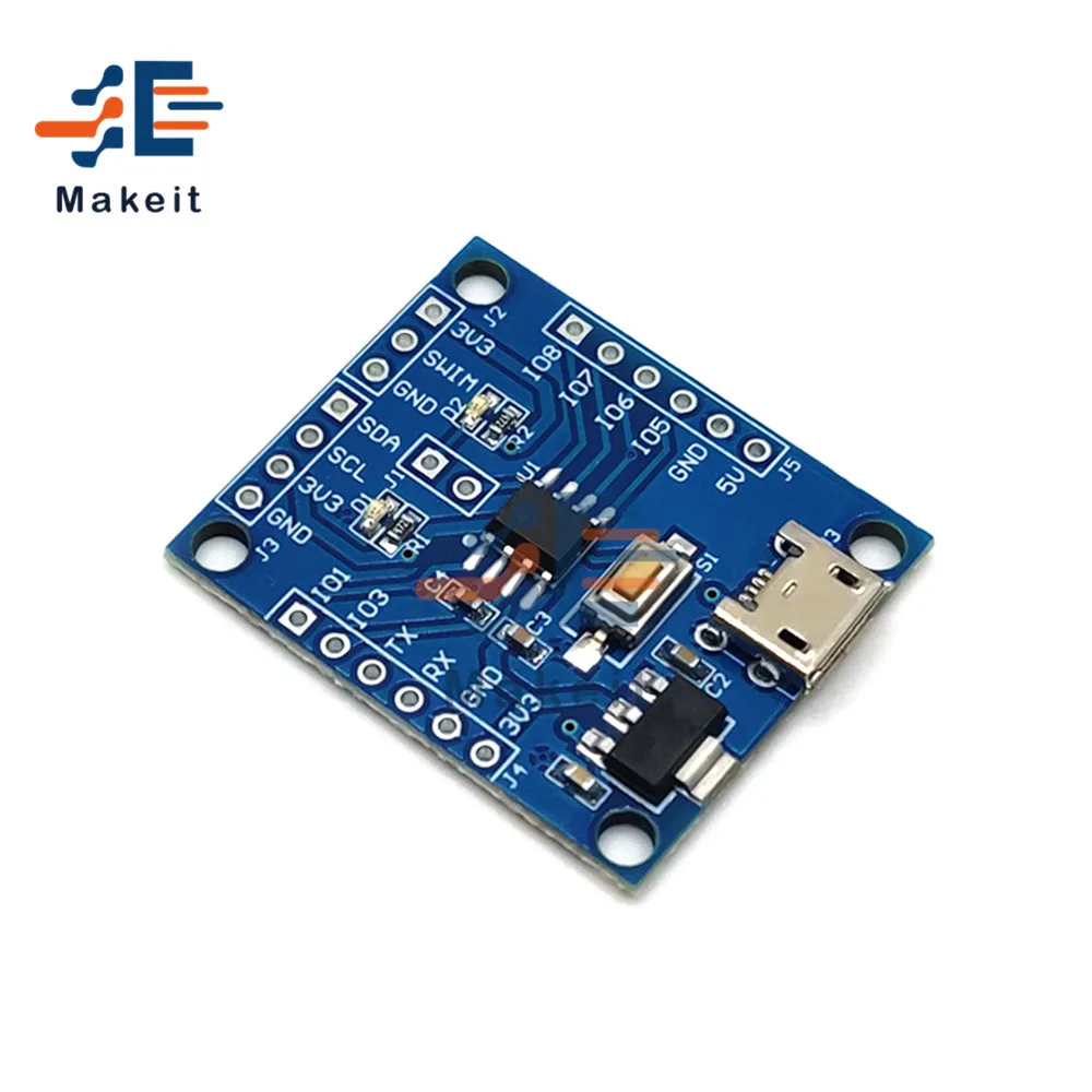 STM8S001J3 STM8S001 Small System Development Board 8 Bit Microcontroller Single Chip Microcomputer STM8 Core Board Module