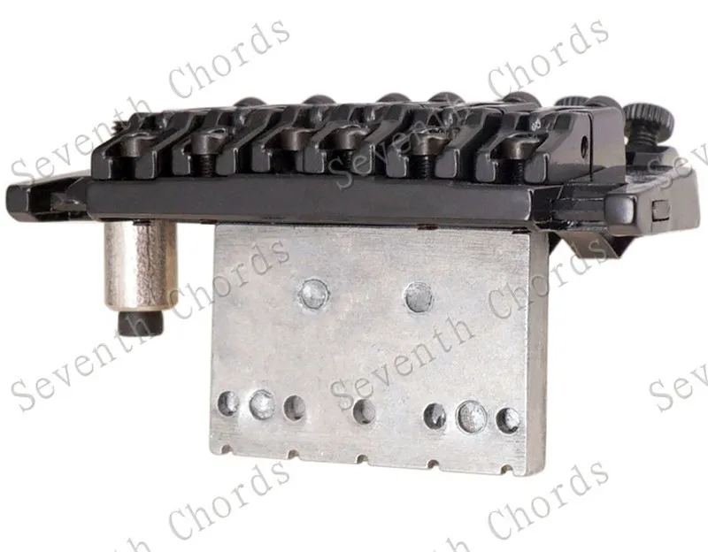 Ein Set Vintage-Tremolo-Brücke mit Doppelverriegelungssystem für E-Gitarren-Zubehörteile und Musikinstrumente – Detail 6