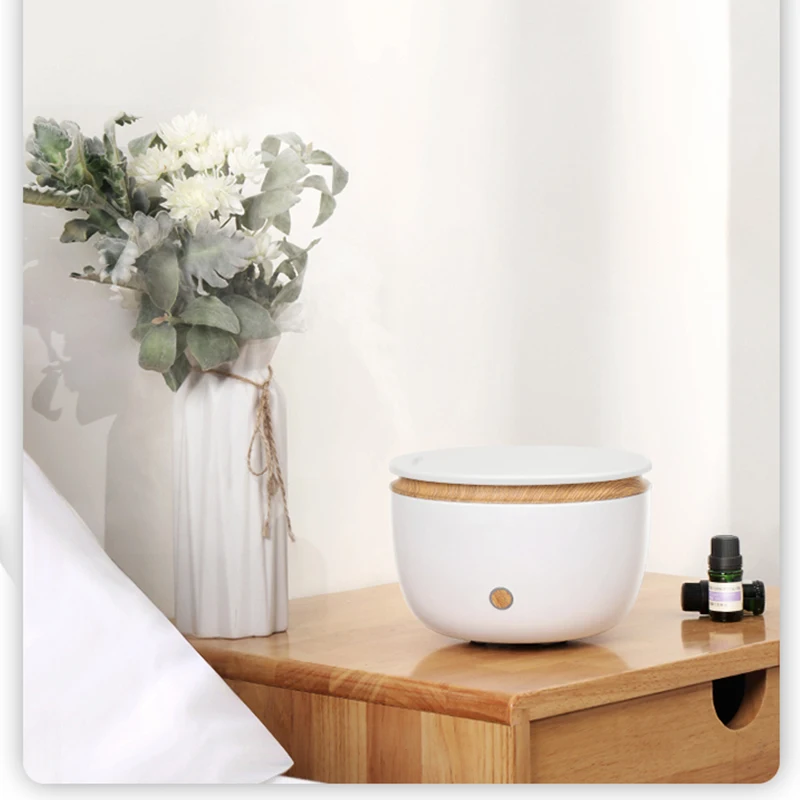 สีขาวปลาโลมา500ML น้ำมันหอมระเหย Aroma Diffuser Air Humidifier Aromatherapy Diffuser Mist Maker Fogger สำหรับ Home