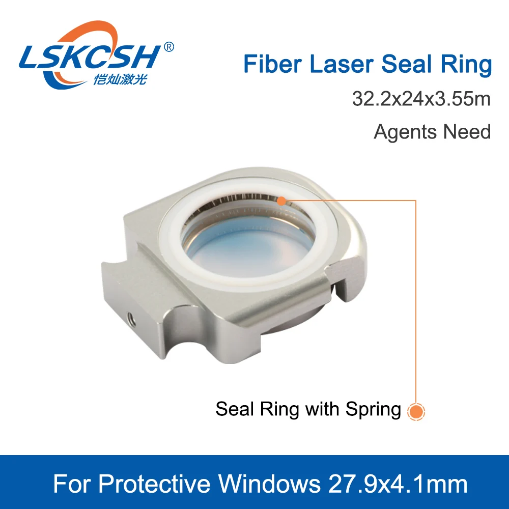 LSKCSH Despring Seal 32.2*24*3.55mm for Fiber Protection Lens  27.9x4.1mm Used BT240S BM109 BM111  Seal ring 11021M2110007