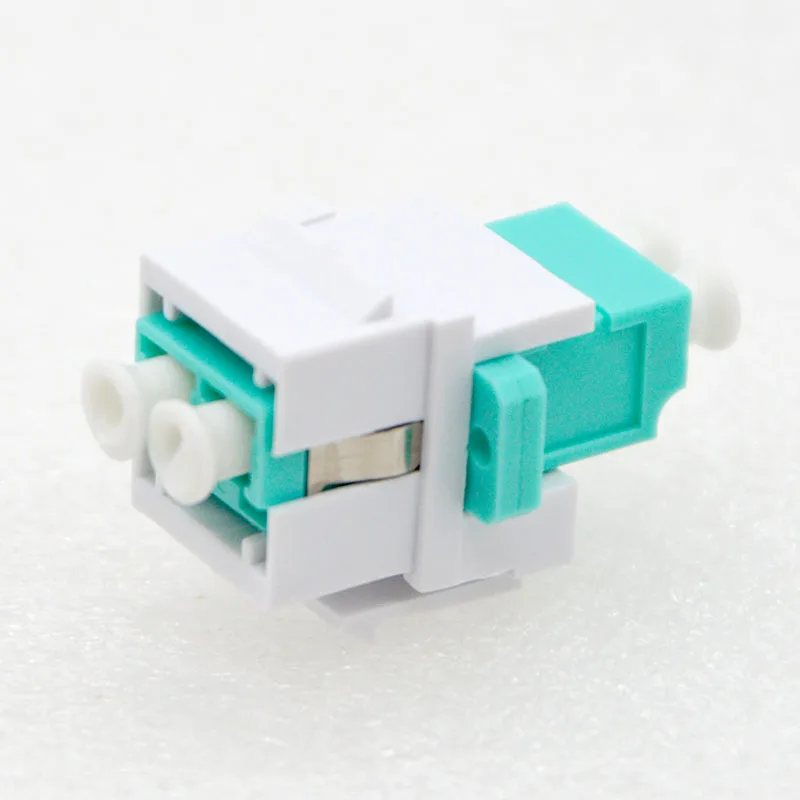5pcs LC Optical Fiber Connector Adapter Module LC Duplex Coupler10 Gigabit Module Optical Fiber Panel Buckle Best Price