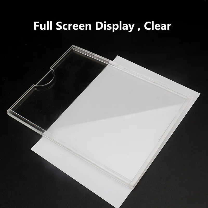 5 Pieces A4 Wall Mounted Transparent 8.5x11 Acrylic Sign Holder Picture Photo Frame Poster Flyer Document Display Frame