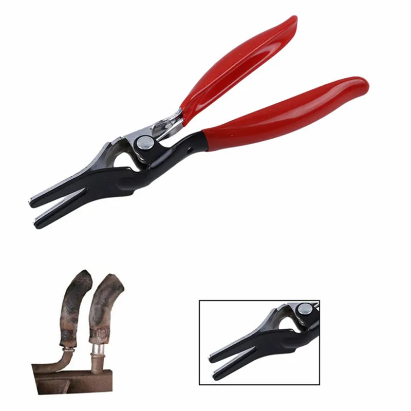 Automobile Universal Angled Fuel Vacuum Line Tube Hose Remover Separator Pliers Pipe Tools Removal Tools