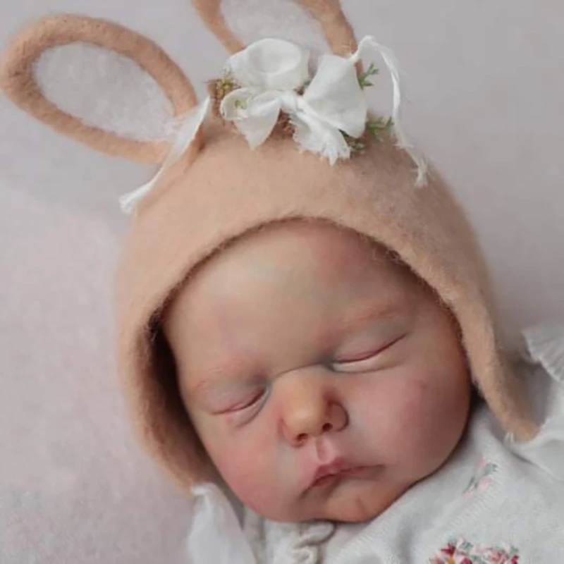 19inch Reborn Doll Kit Willa Fresh Color Soft Touch Unfinished Reborn Supply Doll Parts