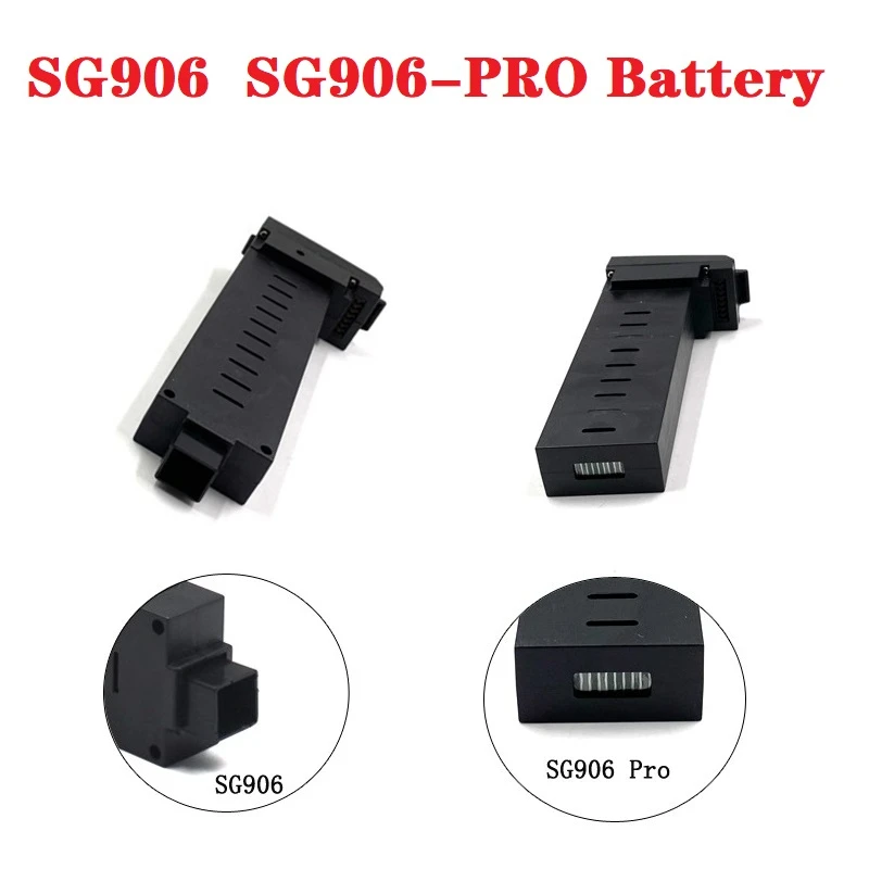 

Original RC SG906 PRO SG906PRO Drone Battery 7.4V 2800MAH Lipo Battery Accessories broomless 5G PFV For X7 PRO Drones battery