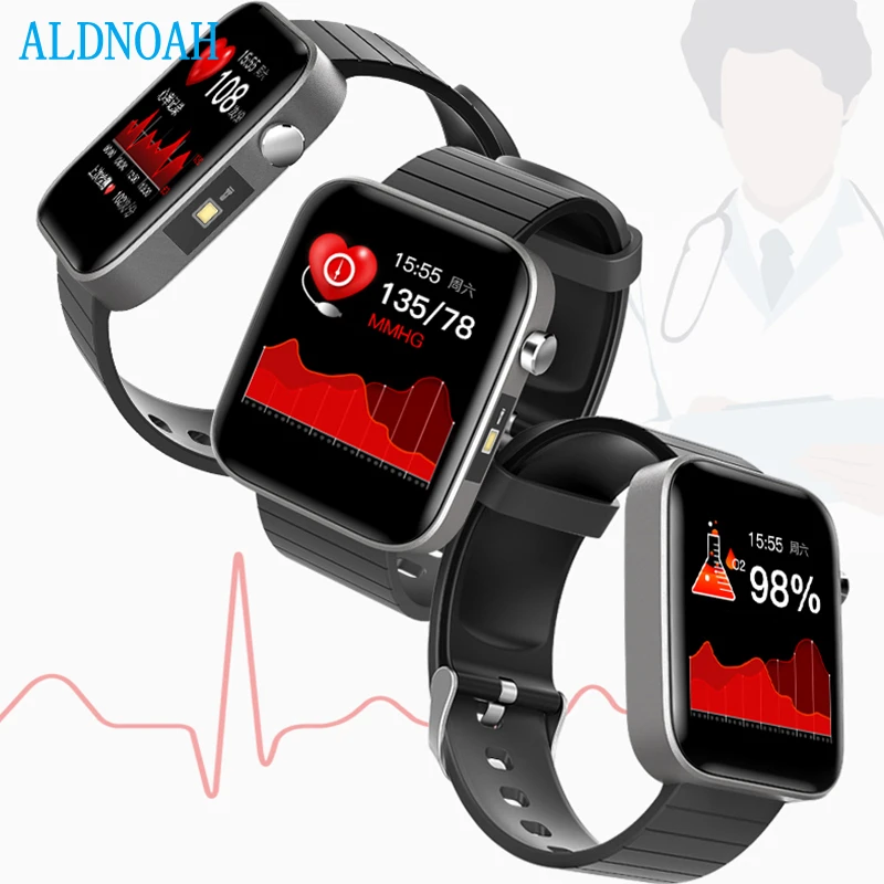 2021 Men Women T68 Plus Smart Watch Body Temperature Measure Heart Rate Blood Pressure Monitor Smartwatch T68 New Upgrade