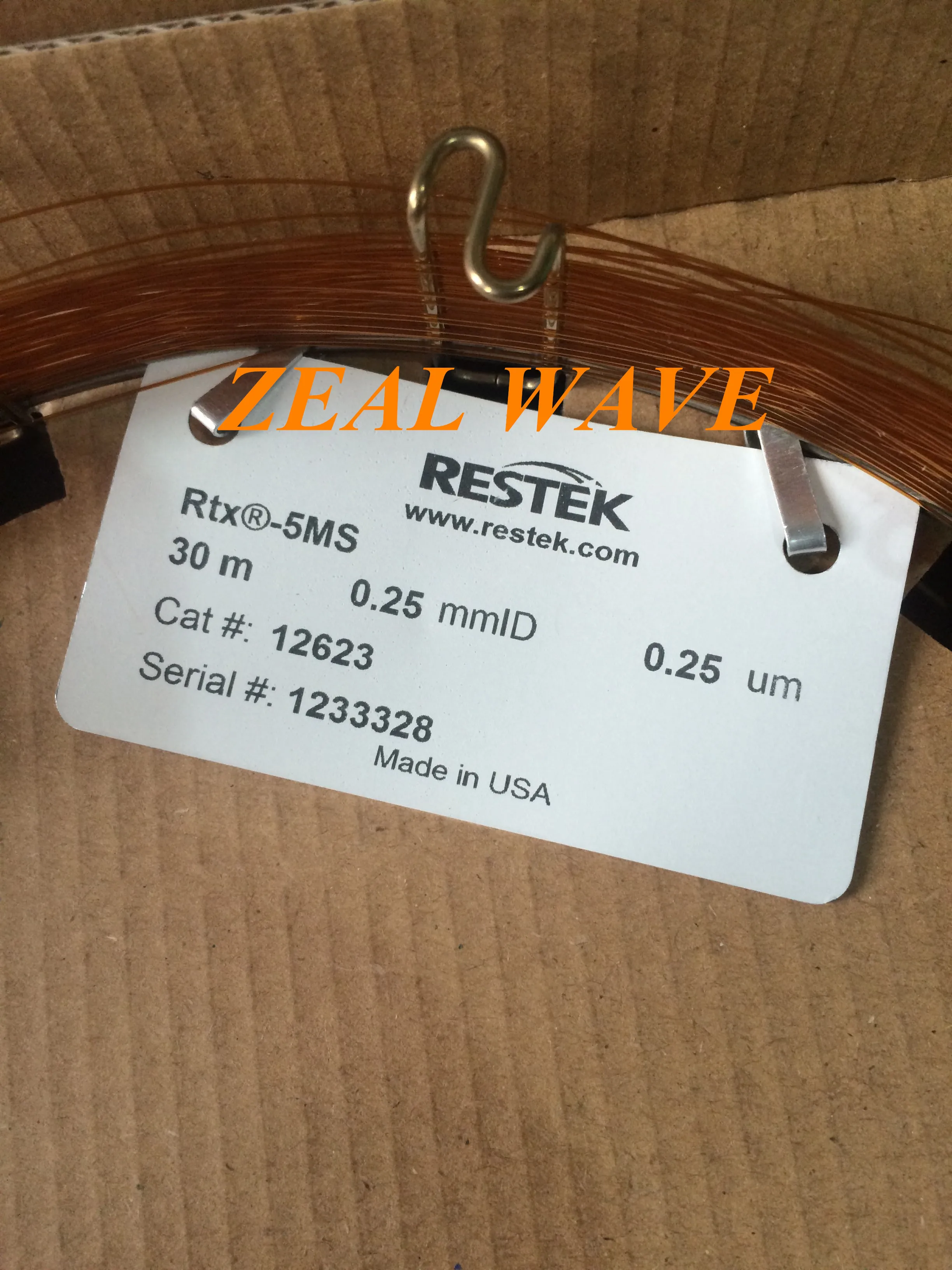 RESTEK Consumables Rtx-5MS GC Column 30m x 0.25mm x 0.25um 12623