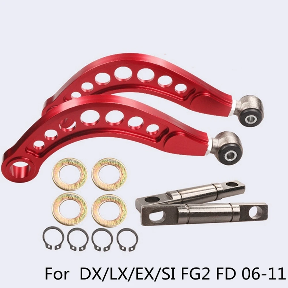 

Aluminium Rear Camber KiT Car Rear Camber Kits Lower Control Arm Camber Arm Kit For DX/LX/EX/SI FG2 FD 06-11