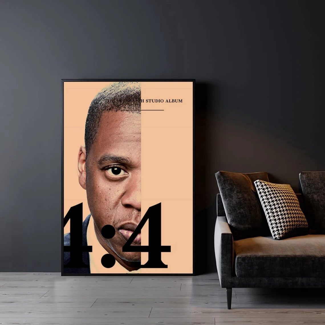 JAY Z 4:44 Poster Music Album Print Canvas Poster Home Decoration Wall Painting (No Frame)