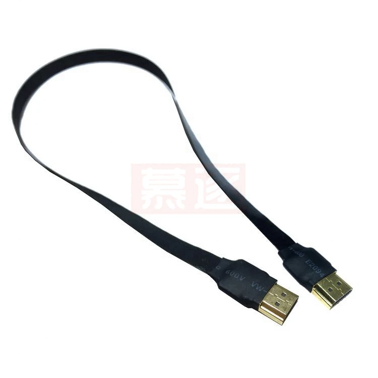 FPV HD-compatible 90 degree adapter 5cm silicone sleeve to protect FPC ribbon flat HDTV cable spacing 20 pin plug connector