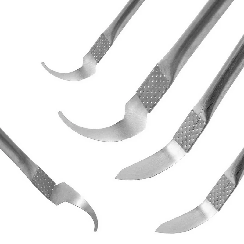 8in 1 IC Chip Repair Thin Tools Set CPU Metal Remover Burin per rimuovere per la riparazione del Chip NAND IC della CPU del Computer del telefono cellulare