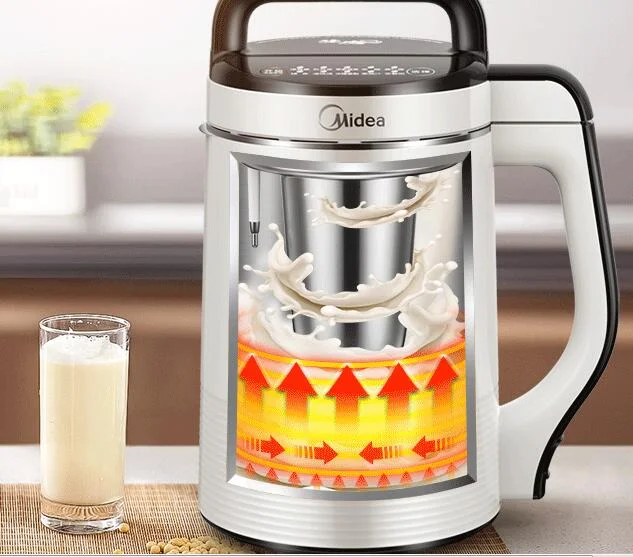 Midea-máquina de leche de soja para el hogar, filtro libre, molienda en bruto, multifunción, 1,2l, DJ12B-Easy201, 220-230-240v, novedad
