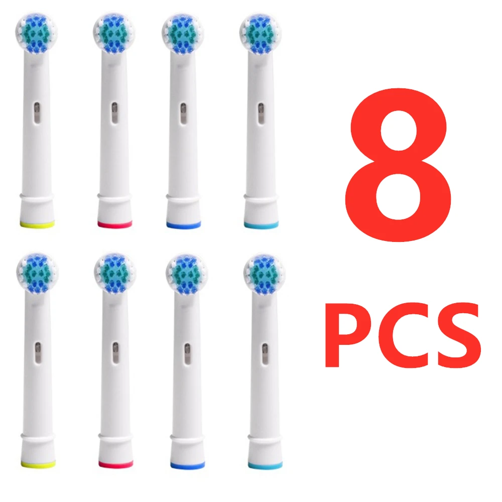 3D Whitening Electric Toothbrush Replacement Brush Heads Refill For Oral B Toothbrush Heads Wholesale 8Pcs Toothbrush Head