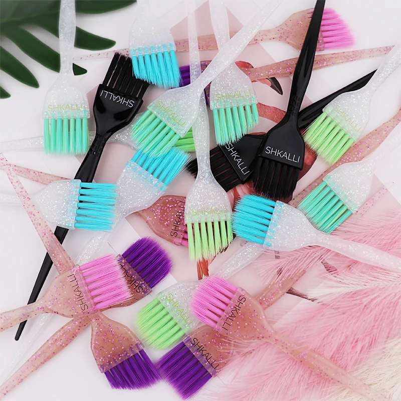 Balayage Small Tinting Brush,Hair colouring tools: for fine brushing operations, line shapes, bleaching and lightening, etc.