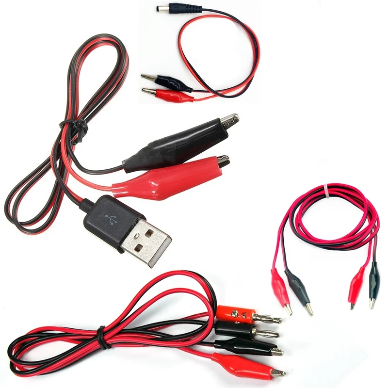 Зажим типа «крокодил»/USB, 24 мм, для мультиметра