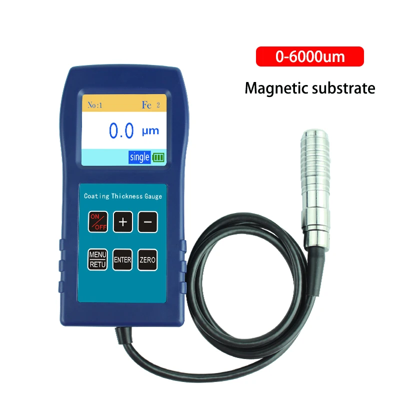 Large Range Anticorrosive Coating Thickness Gauge Zinc Coating Thickness Detector Paint thickness tester Oxide Layer Gauge Meter