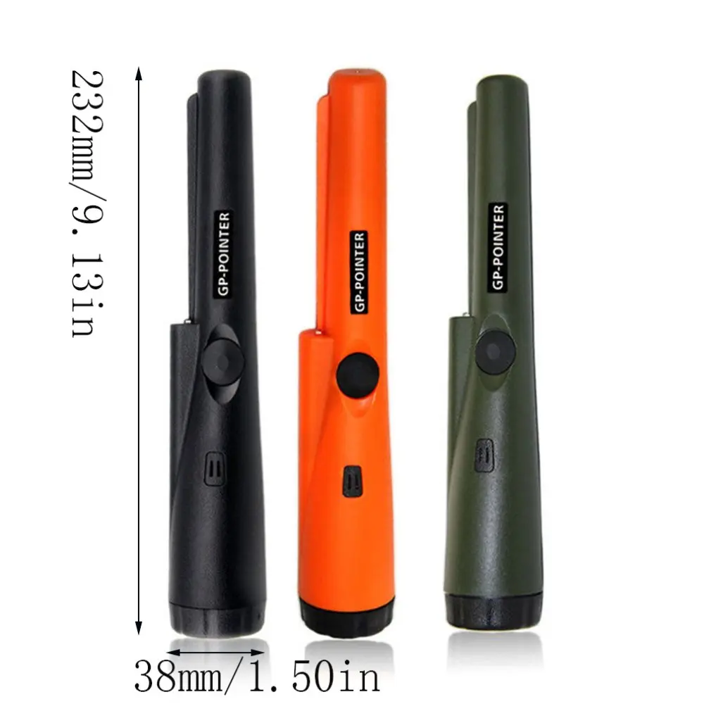 金属探知機ポインター,ハンドヘルド,金属探知機,黒,オレンジ,緑,GP-POINTER