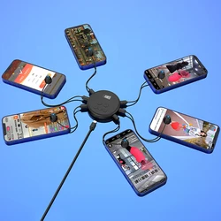 Mobile Phone Screen Auto-clicker Mute Connection Point Grabber Device Physical Simulation Finger Click For iPhone Redmi Samsung