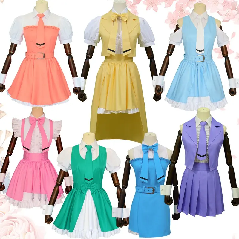 

MAINA iCHII Cham Jam Cosplay Dress Mali Halata Yokota Aya Women Costume for Halloween Carnival Party Customized