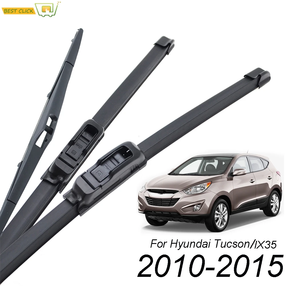 Misima Windshield Windscreen Wiper Blades For Hyundai IX35 Tucson MK2 LM 2010 - 2015 Front Rear Window 2011 2012 2013 2014