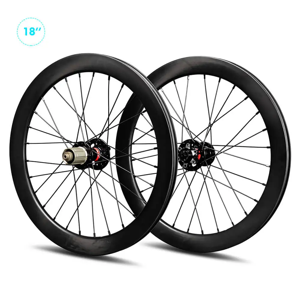 18inch 355 Birdy bike wheel wheelset disc brake 100/135mm OLD pillar spoke for folding bike