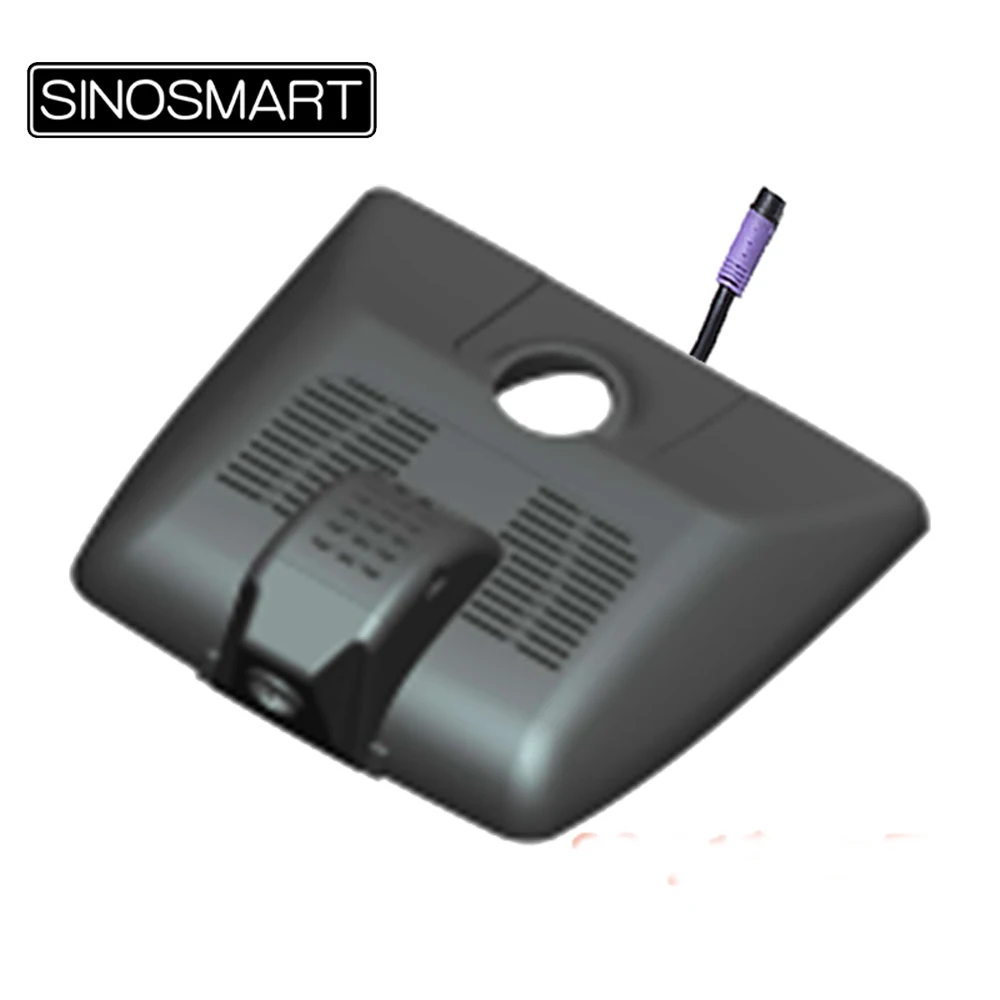 

SINOSMART Novatek 1080P Автомобильный WiFi DVR для Honda FIT 2021 1,5 T управление через мобильный телефон приложение SONY IMX307