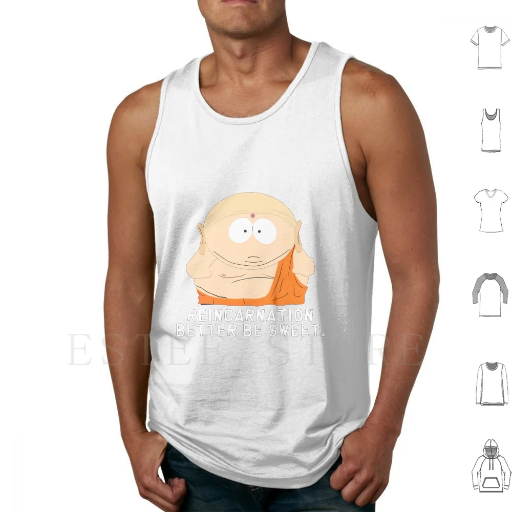 Zen Cartman Tank Tops Vest Cartman Eric Cartman Phone Destroyer Comedy Central