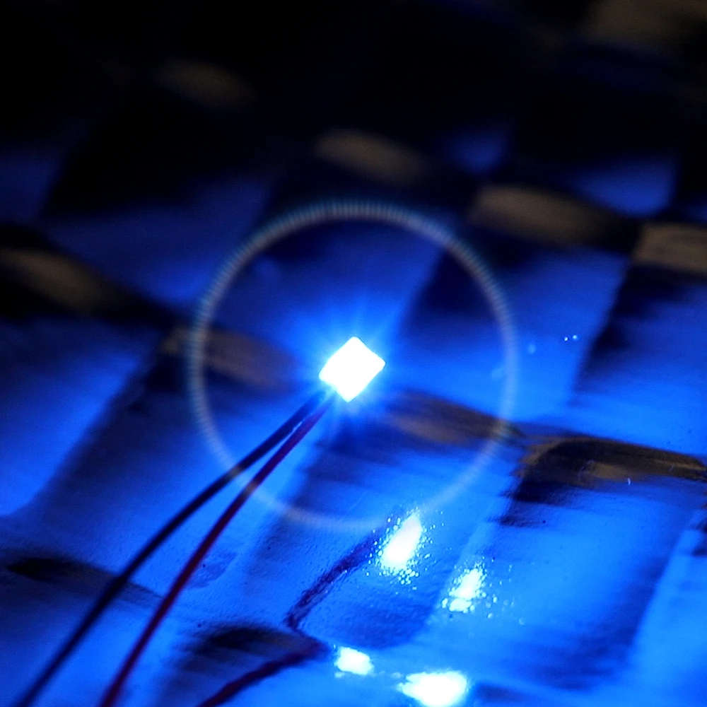 Bling Twinkling Light Wired Flashing Led SMD 3V/12V Lamp Models Train Pre-soldered Micro Litz For Toys Lighting 10Pcs