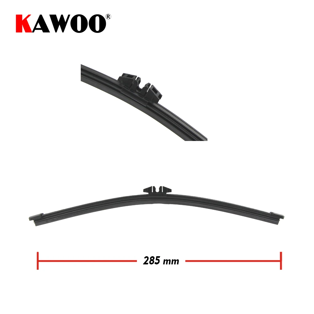 KAWOO Car Rear Wiper Blade Blades Back Window Wipers Arm For VOLVO V40  Hatchback (2013 Onwards) 285mm Auto Windscreen Blade