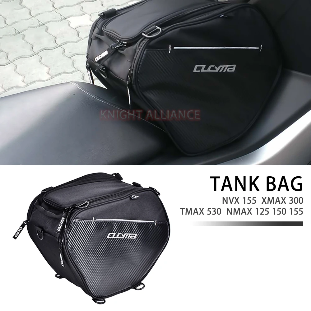 

Motorcycle Tank Bags Mobile Phone Navigation Motorbike Oil Tank Bag For Yamaha TMAX 530 XMAX 300 NVX 155 NMAX 125 150 155 X MAX