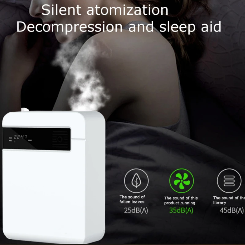 Aroma Diffuser Scent Air Machine Wifi Essential Oil Sprayer 200ml Waterless Fragrance Machine for Homes Shopping Malls Office